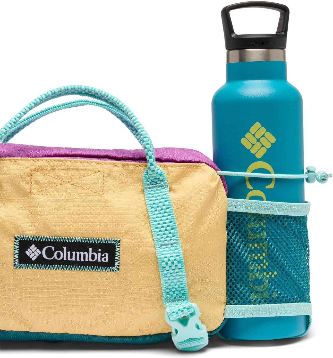 image:imageColumbia Unisex Echo Mountain Hip PackRazzleRiver BlueSand DuneSpray