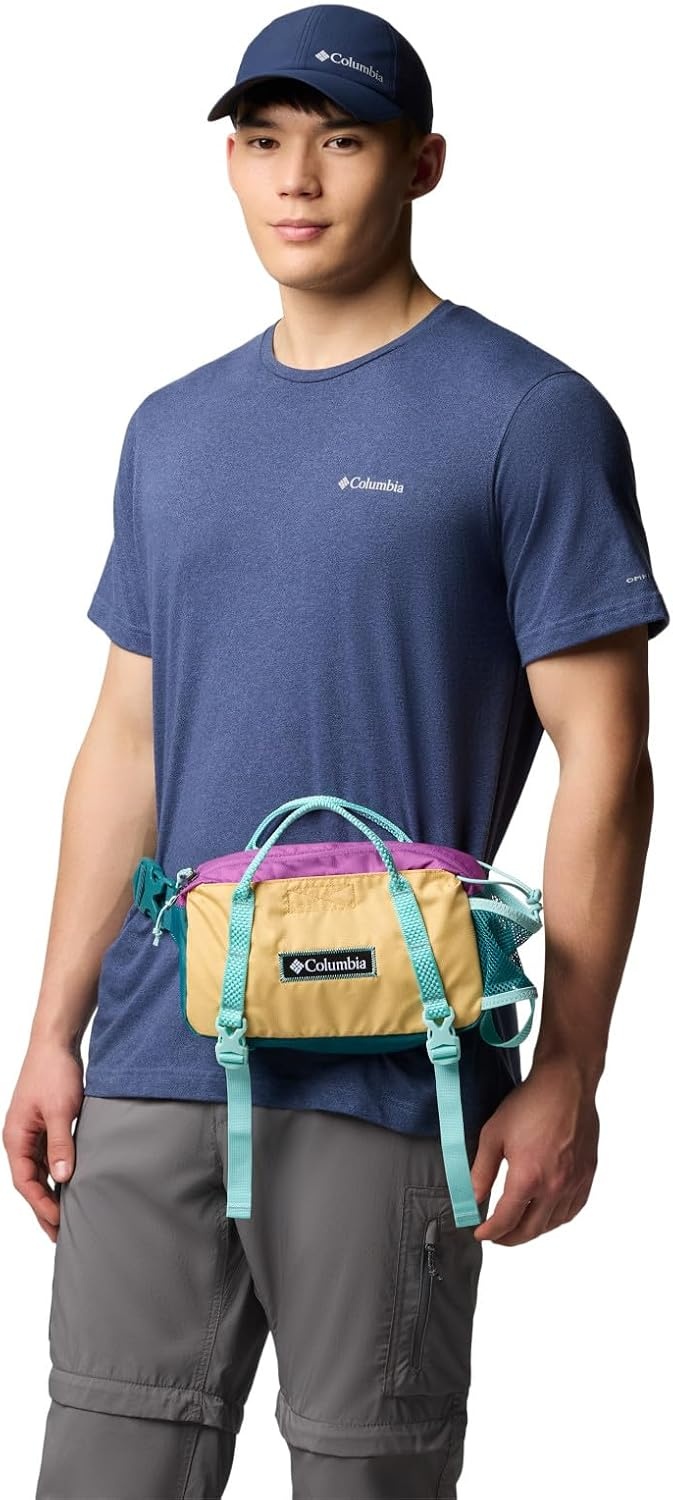 image:imageColumbia Unisex Echo Mountain Hip PackRazzleRiver BlueSand DuneSpray