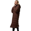 Columbia Amaze Puff Long Hooded Jacket(Tobacco)