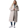 Columbia Amaze Puff Long Hooded Jacket(Dark Stone)