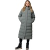 Columbia Amaze Puff Long Hooded Jacket(Sedona Sage)