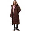 Columbia Amaze Puff Long Hooded Jacket(Tobacco)