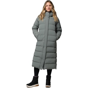 Columbia Amaze Puff Long Hooded Jacket(Sedona Sage)