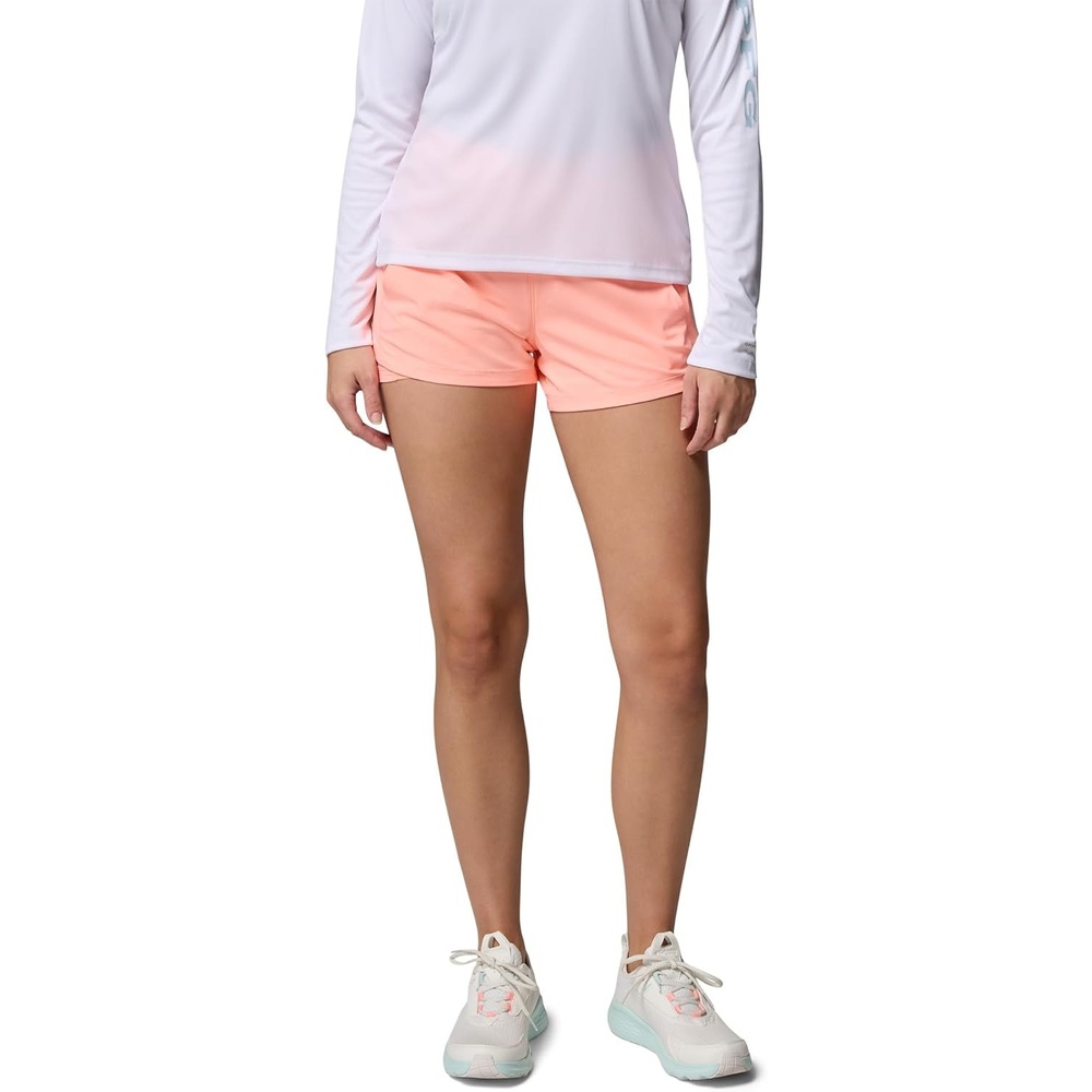 image:imageColumbia Womens PFG Castback ShortTiki PinkCirrus Grey