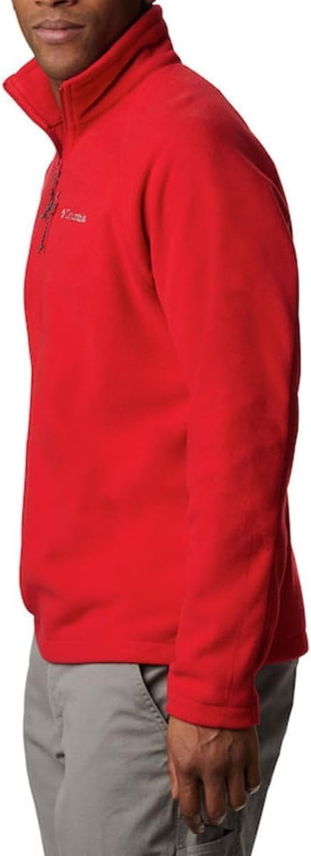 image:imageColumbia mens Fast Trek III Half Zip FleeceMountain Red