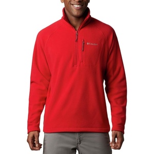 Columbia mens Fast Trek III Half Zip Fleece(Mountain Red)