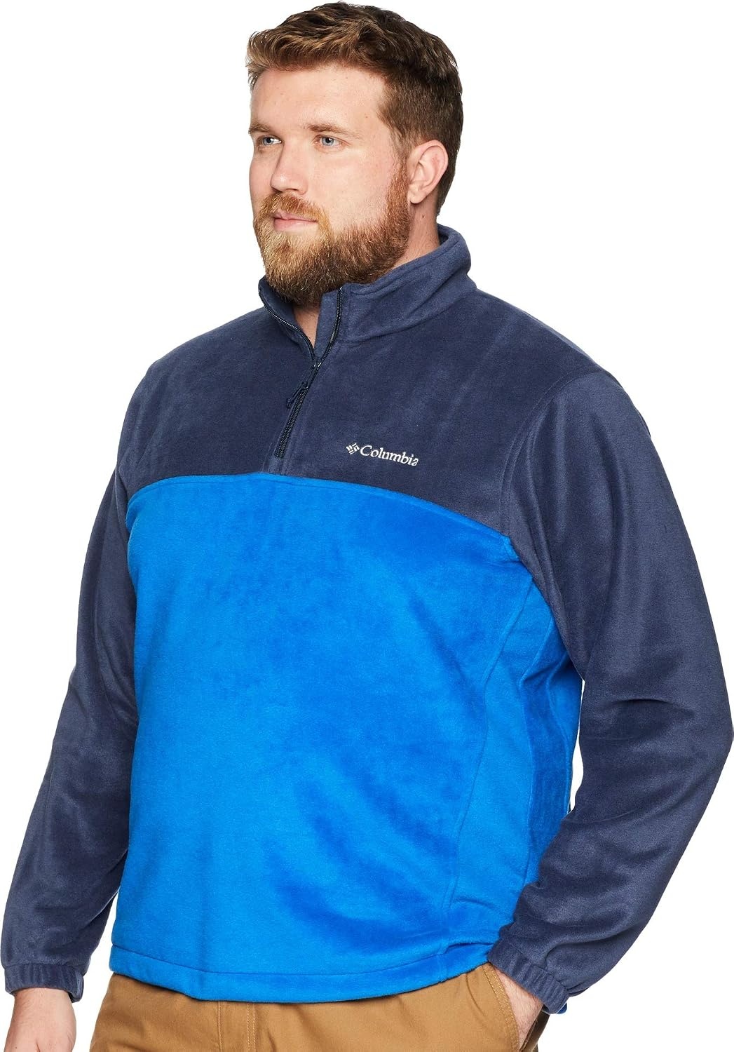 image:imageColumbia mens Steens Mountain Half ZipCollegiate Navy Azul