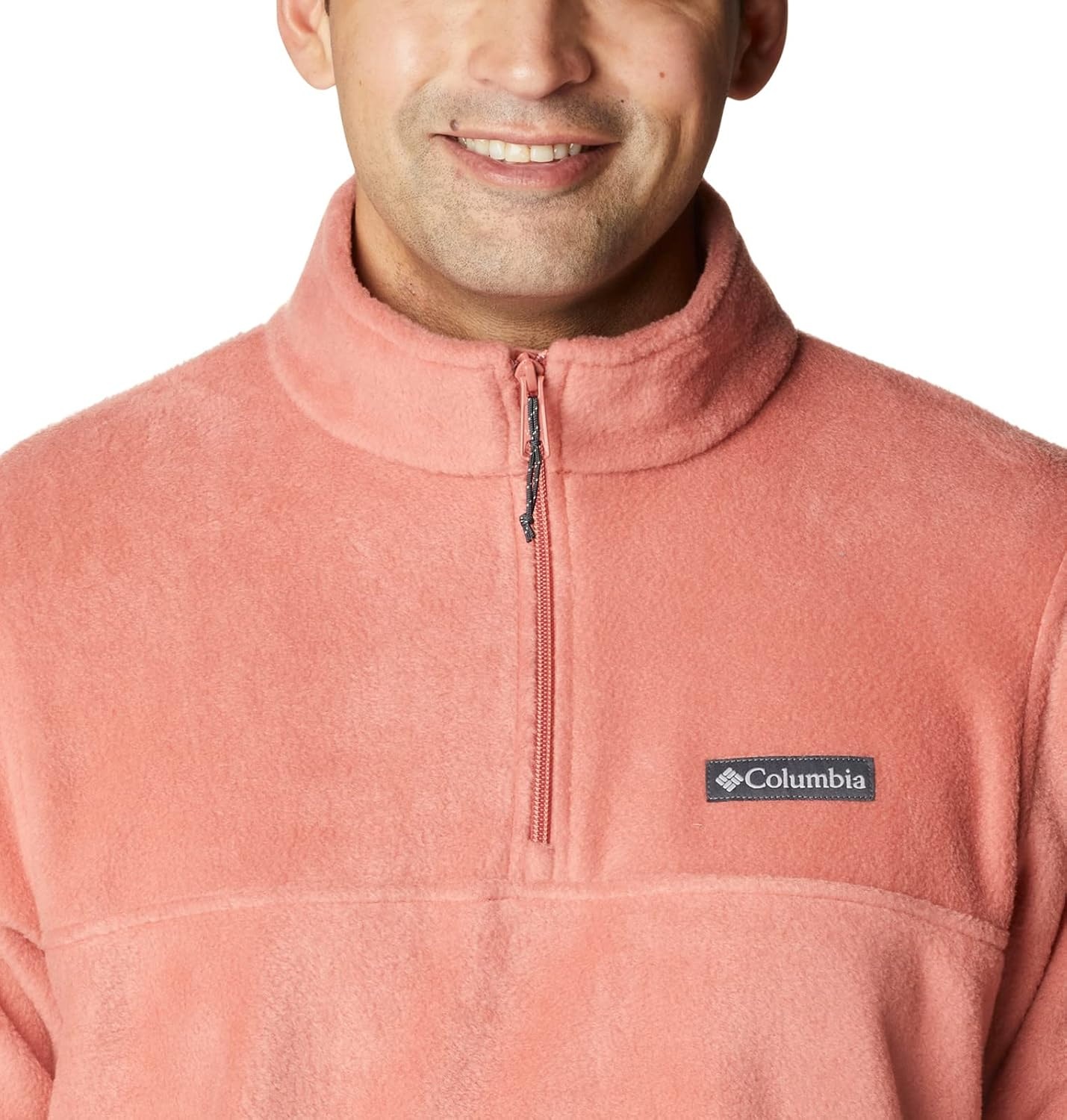 image:imageColumbia mens Steens Mountain Half ZipDark Coral