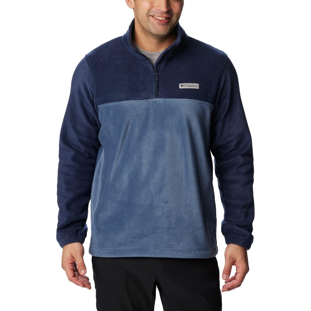 image:imageColumbia mens Steens Mountain Half ZipCollegiate Navy Dark Mountain