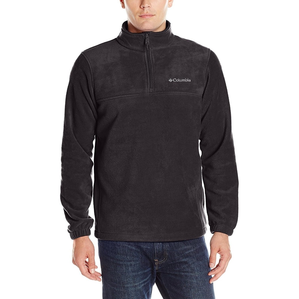 image:imageColumbia mens Steens Mountain Half ZipLight Grey Heather