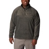 Columbia mens Steens Mountain Half Zip(Charcoal Heather)