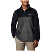 Columbia mens Steens Mountain Half Zip(City Grey/Shark)