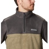 Columbia mens Steens Mountain Half Zip(Shark  Stone Green)