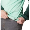 Columbia mens Steens Mountain Half Zip(Spruce/Kelp)