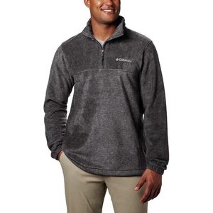 Columbia mens Steens Mountain Half Zip(Charcoal Heather)