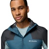Columbia Men’s Inner Limits III Waterproof Rain Jacket(Everblue/Shark/Crushed Blue)