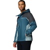 Columbia Men’s Inner Limits III Waterproof Rain Jacket(Everblue/Shark/Crushed Blue)