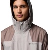 Columbia Men’s Inner Limits III Waterproof Rain Jacket(Flint Grey/Iron)
