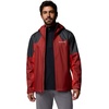Columbia Men’s Inner Limits III Waterproof Rain Jacket(Red Oxide/Shark/Super Sonic)