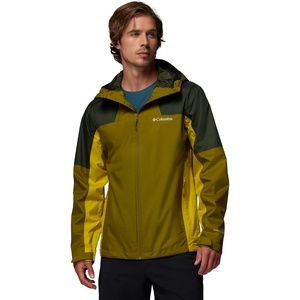 Columbia Men’s Inner Limits III Waterproof Rain Jacket(Mossy Green/Greenscape/Antique Moss)