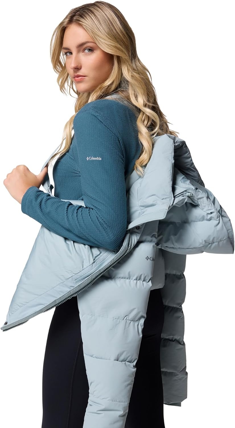 image:imageColumbia Amaze Puff Hooded JacketCrushed Blue