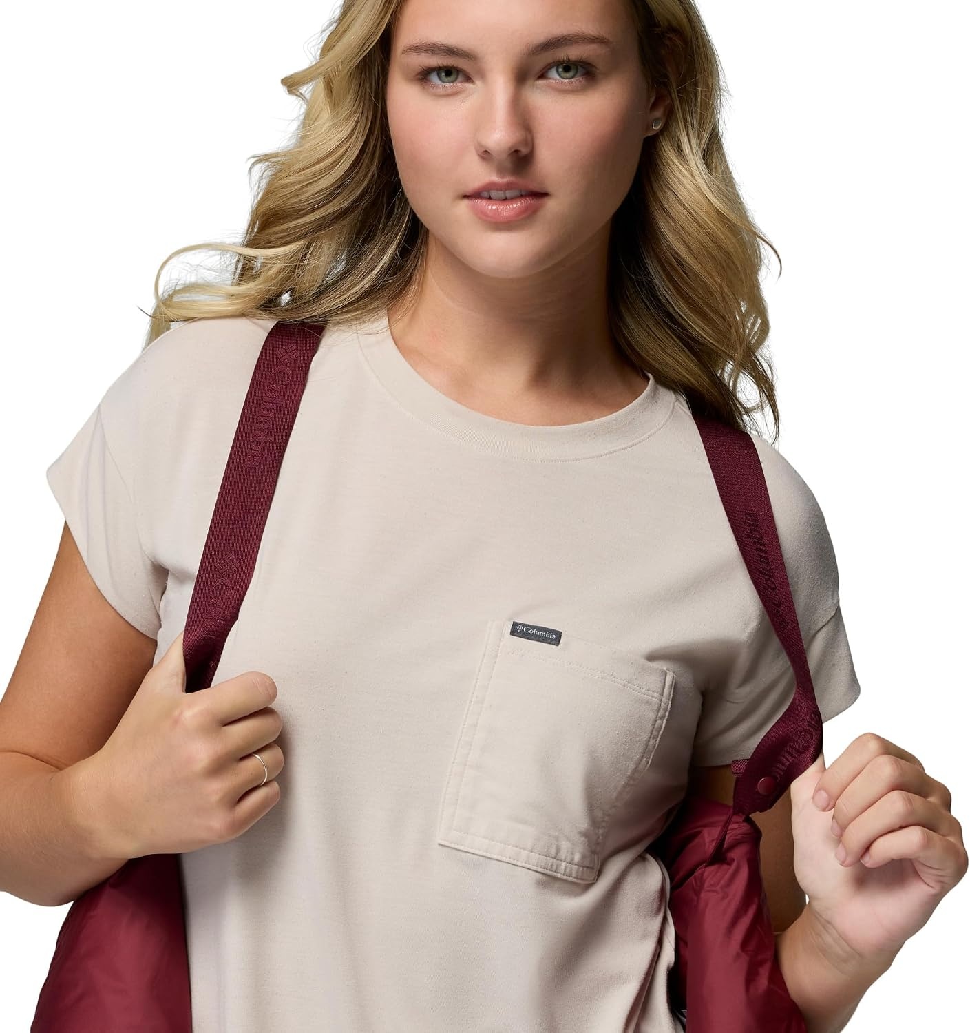 image:imageColumbia Amaze Puff Hooded JacketRich Wine