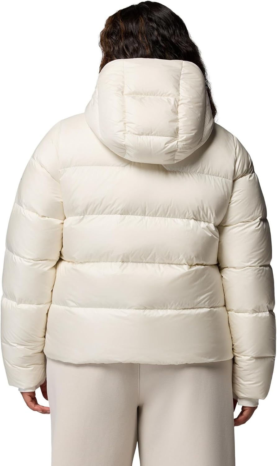 image:imageColumbia Amaze Puff Hooded JacketSea Salt Pearl Shine