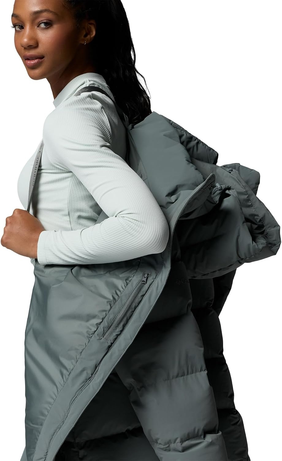 image:imageColumbia Amaze Puff Mid Hooded JacketSedona Sage