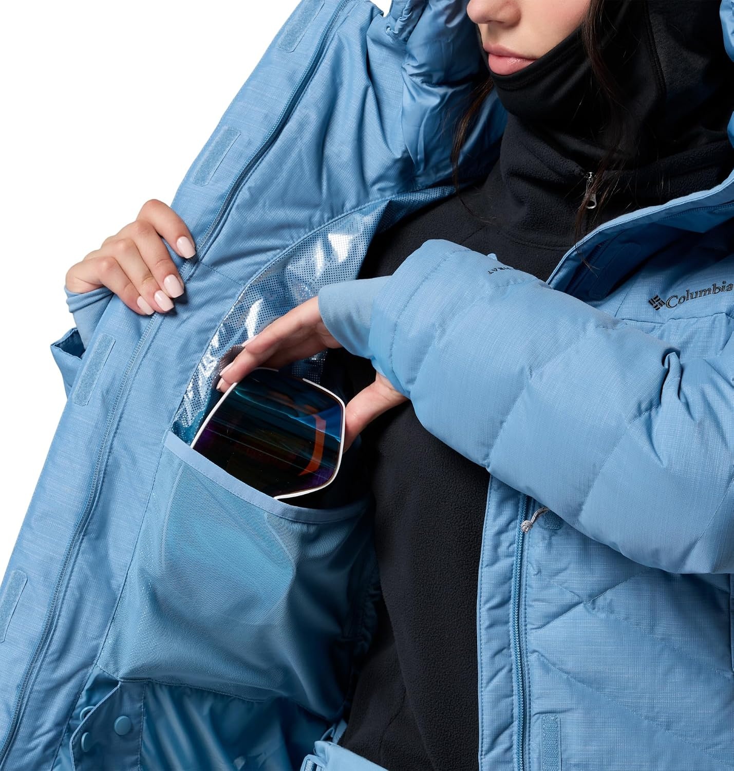 image:imageColumbia Lay D Down V JacketRainy Day