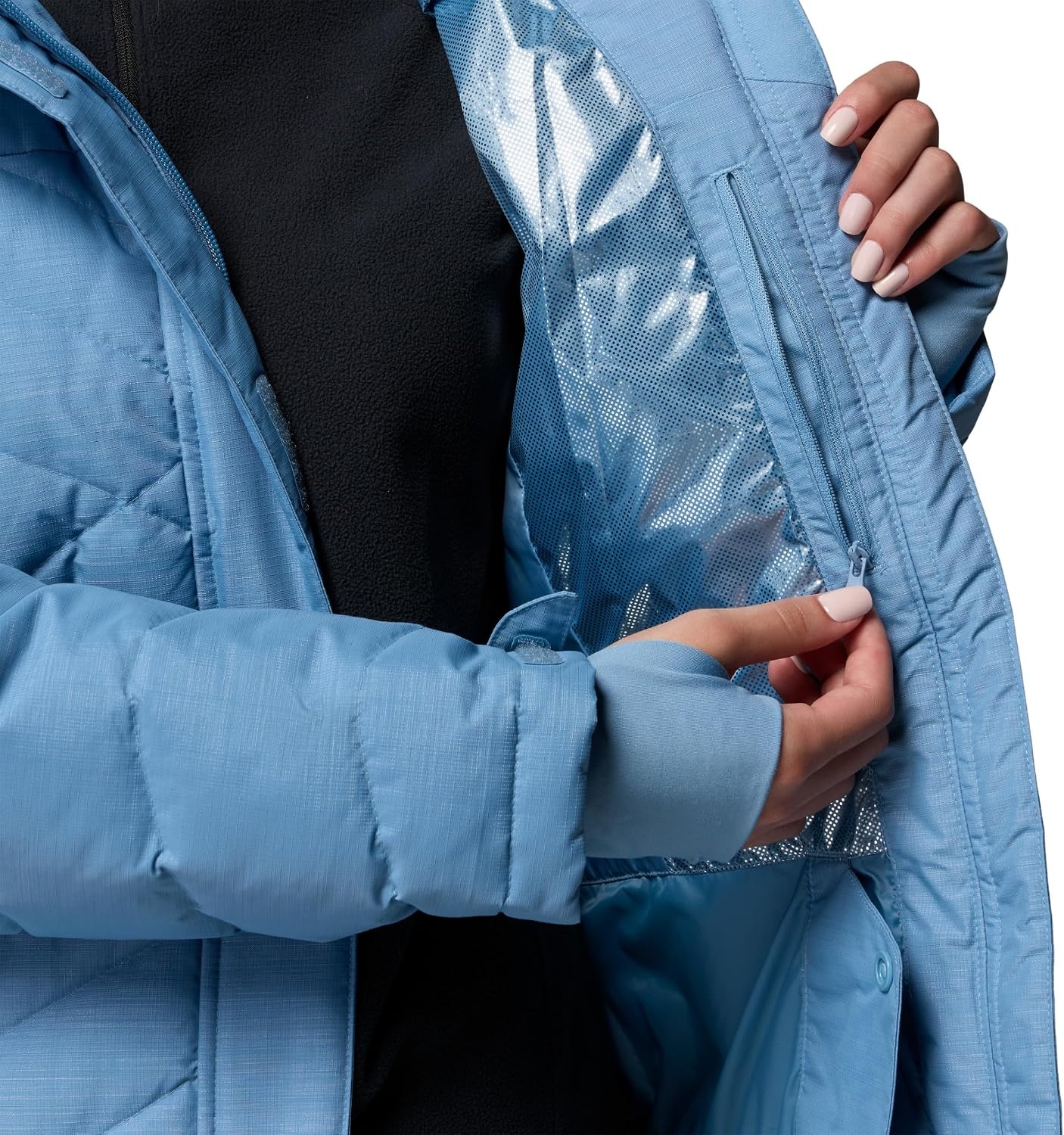 image:imageColumbia Lay D Down V JacketRainy Day