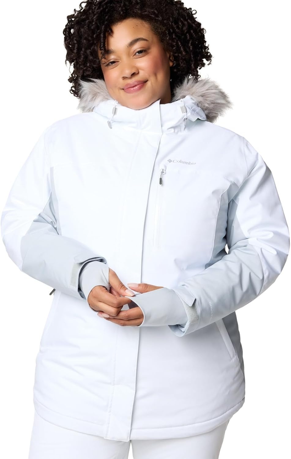image:imageColumbia Womens Ava Alpine II Insulated JacketWhiteCirrus Grey