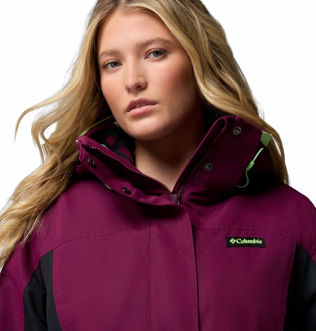 image:imageColumbia Womens Bugaboo IV Fleece Interchange JacketMarionberryBlack