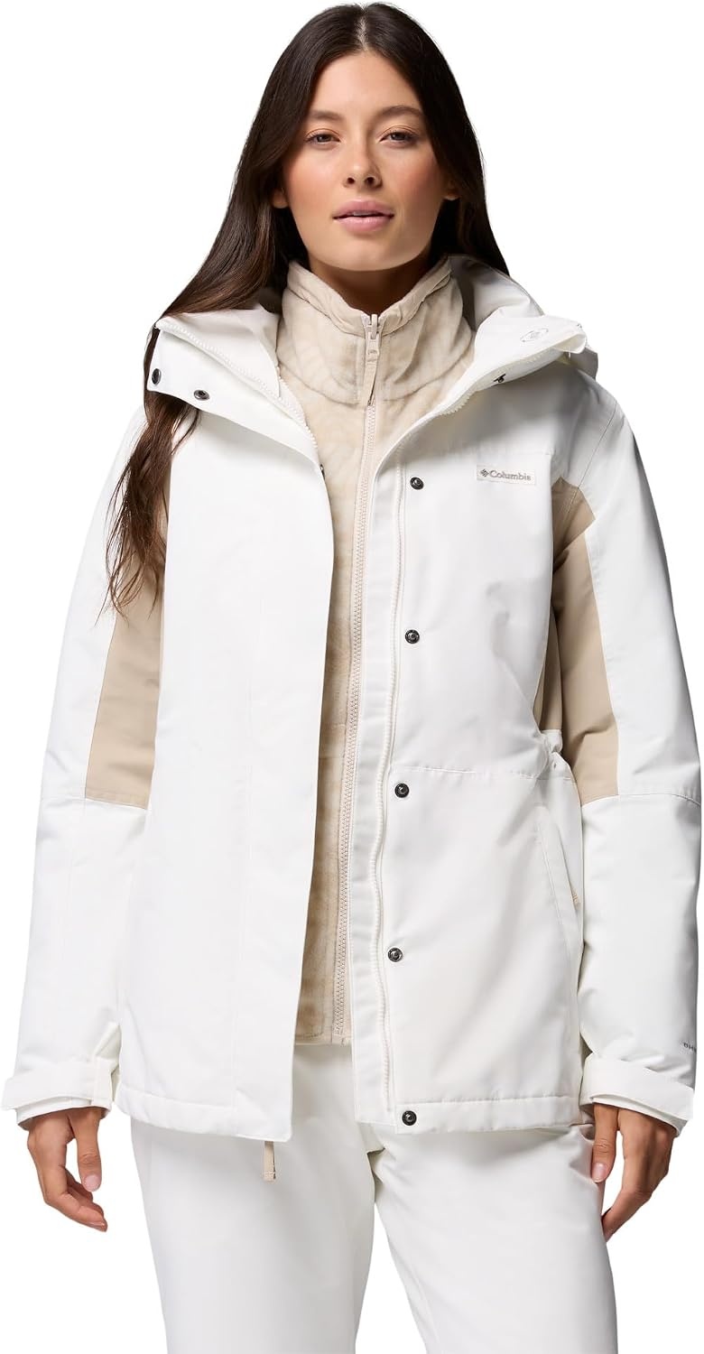 image:imageColumbia Womens Bugaboo IV Fleece Interchange JacketSea SaltAncient Fossil