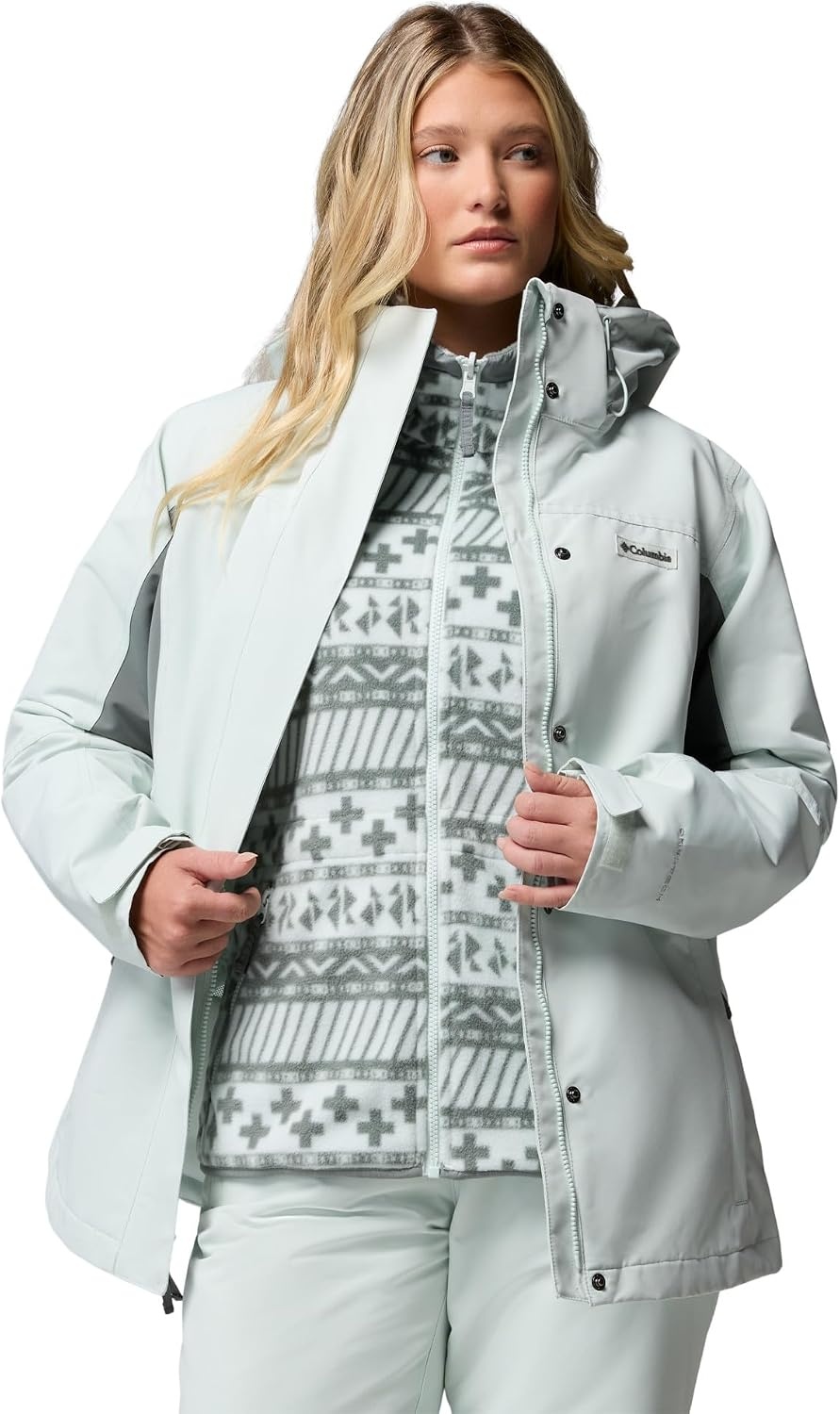 image:imageColumbia Womens Bugaboo IV Fleece Interchange JacketTea LightSedona Sage