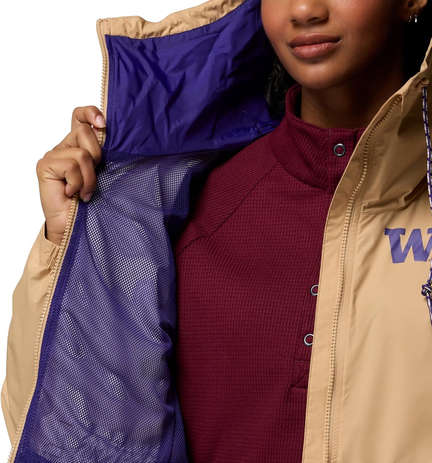 image:imageColumbia Womens Collegiate Lily Park JacketUw Canoe