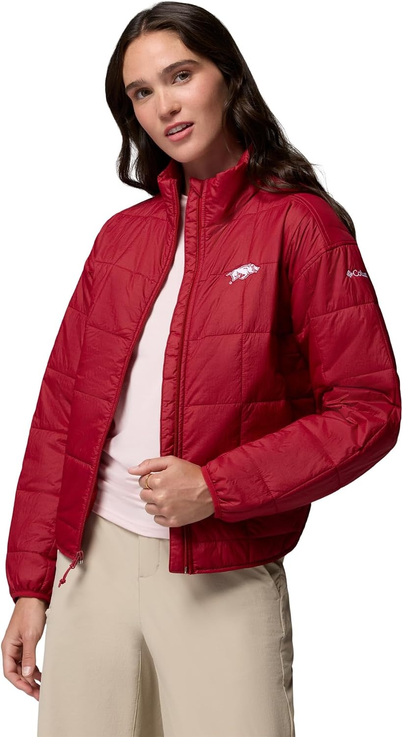 image:imageColumbia Womens Collegiate Sienna Hill Quilted JacketArk Red Velvet