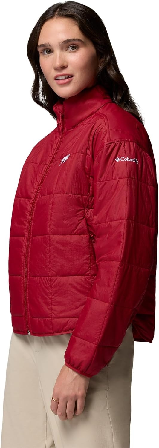 image:imageColumbia Womens Collegiate Sienna Hill Quilted JacketArk Red Velvet
