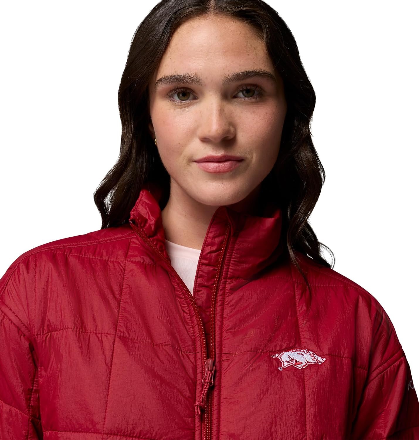 image:imageColumbia Womens Collegiate Sienna Hill Quilted JacketArk Red Velvet