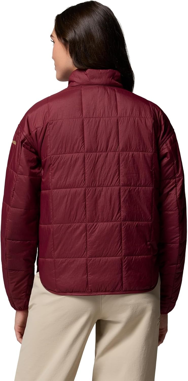 image:imageColumbia Womens Collegiate Sienna Hill Quilted JacketFsu Cabernet