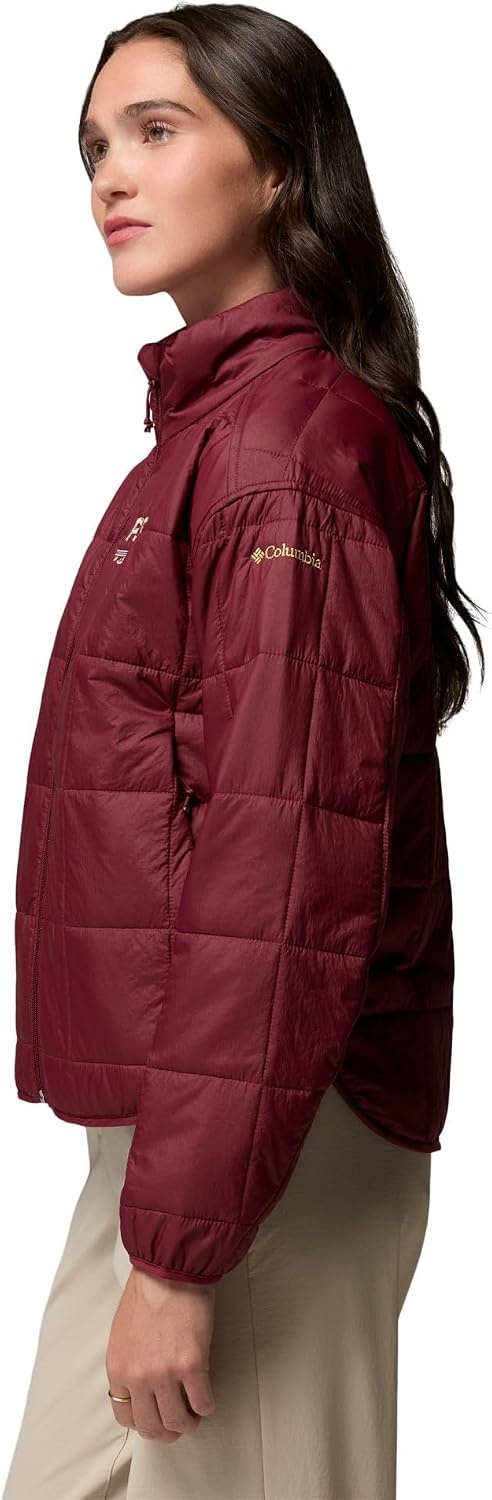 image:imageColumbia Womens Collegiate Sienna Hill Quilted JacketFsu Cabernet