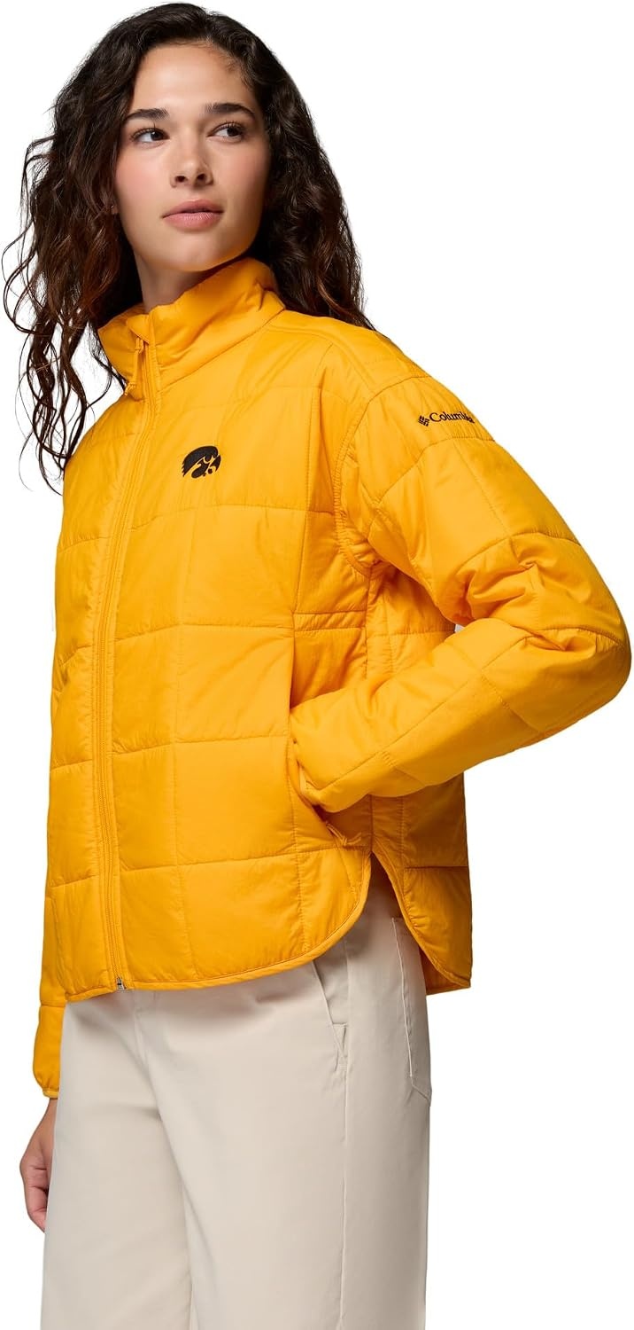 image:imageColumbia Womens Collegiate Sienna Hill Quilted JacketIw Mlb Gold