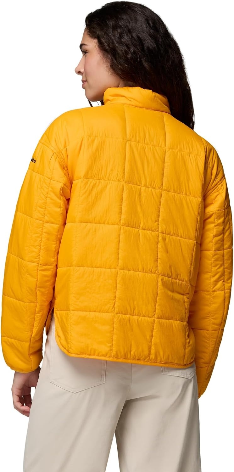image:imageColumbia Womens Collegiate Sienna Hill Quilted JacketIw Mlb Gold