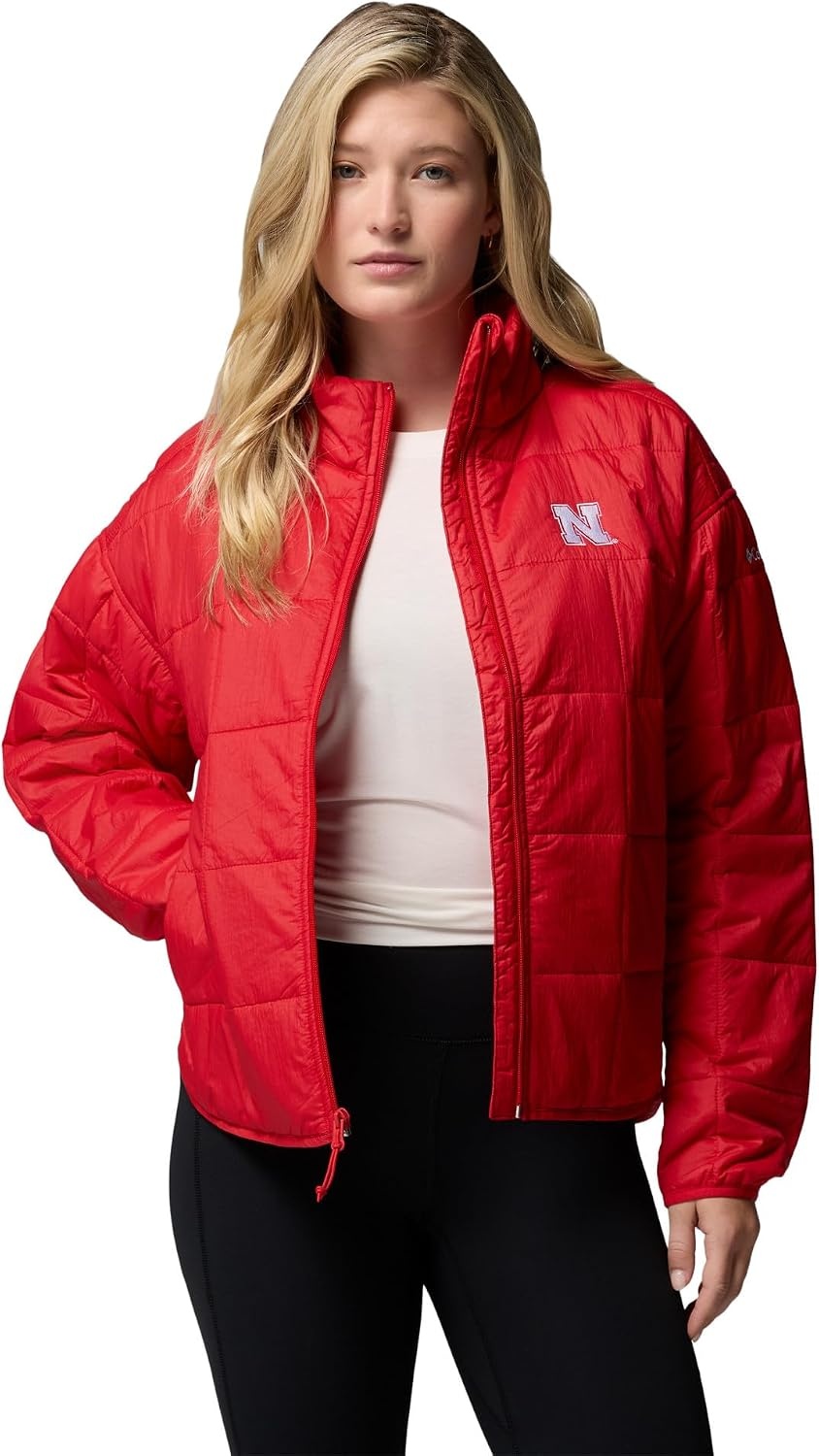 image:imageColumbia Womens Collegiate Sienna Hill Quilted JacketNeb Bright Red