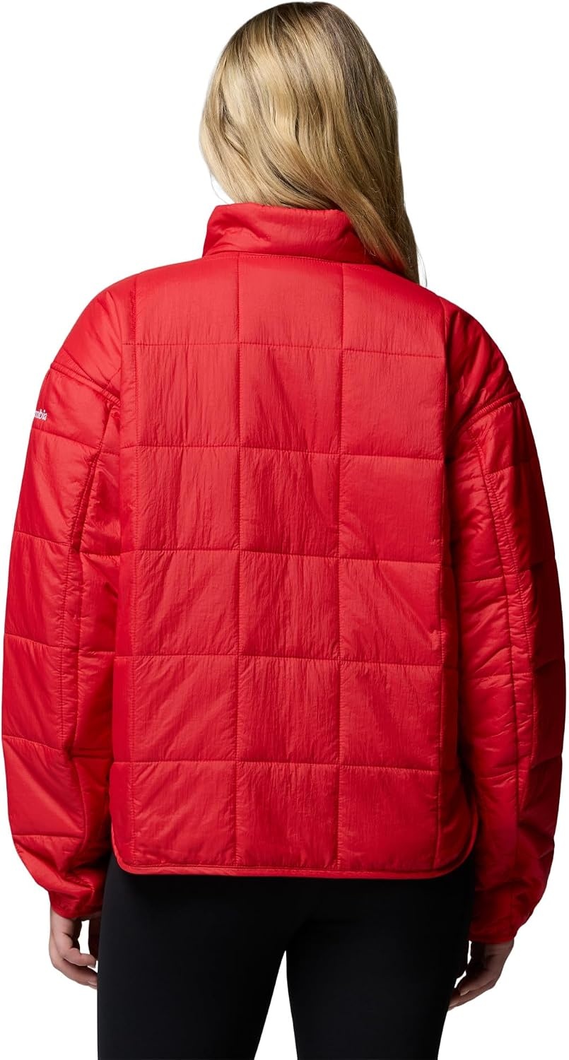 image:imageColumbia Womens Collegiate Sienna Hill Quilted JacketNeb Bright Red
