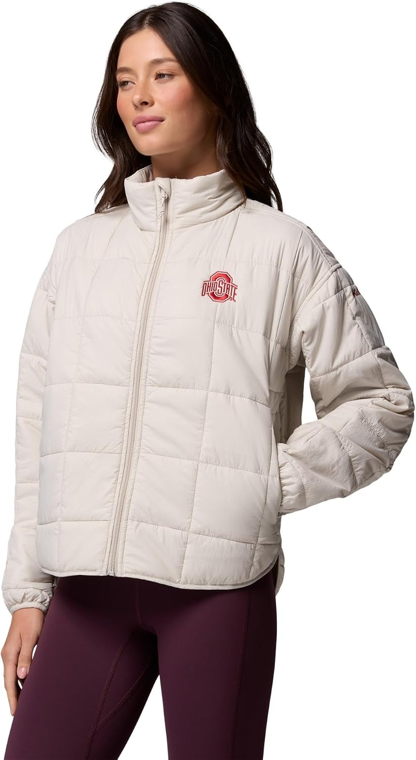image:imageColumbia Womens Collegiate Sienna Hill Quilted JacketOs Dark Stone