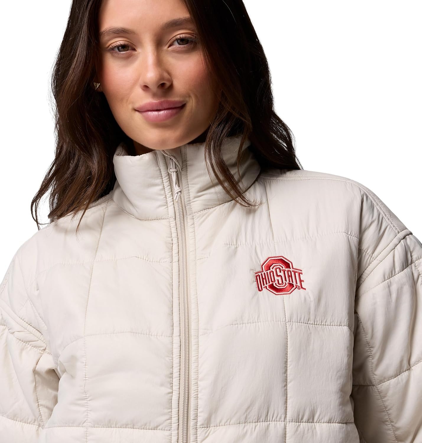image:imageColumbia Womens Collegiate Sienna Hill Quilted JacketOs Dark Stone