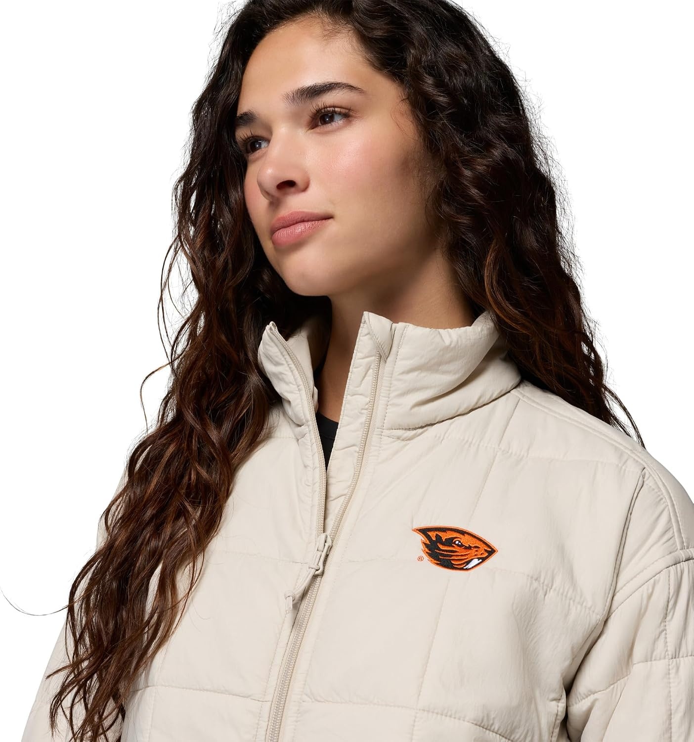 image:imageColumbia Womens Collegiate Sienna Hill Quilted JacketOsu Dark Stone