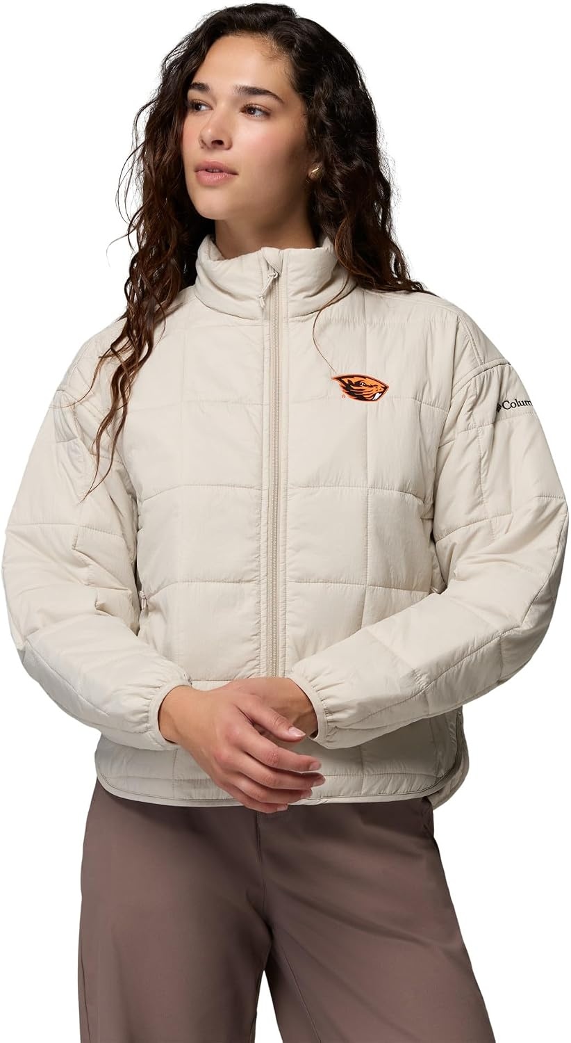 image:imageColumbia Womens Collegiate Sienna Hill Quilted JacketOsu Dark Stone
