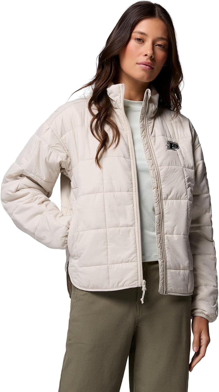 image:imageColumbia Womens Collegiate Sienna Hill Quilted JacketPd Dark Stone