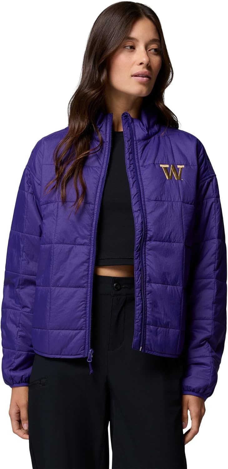 image:imageColumbia Womens Collegiate Sienna Hill Quilted JacketUw Uw Purple